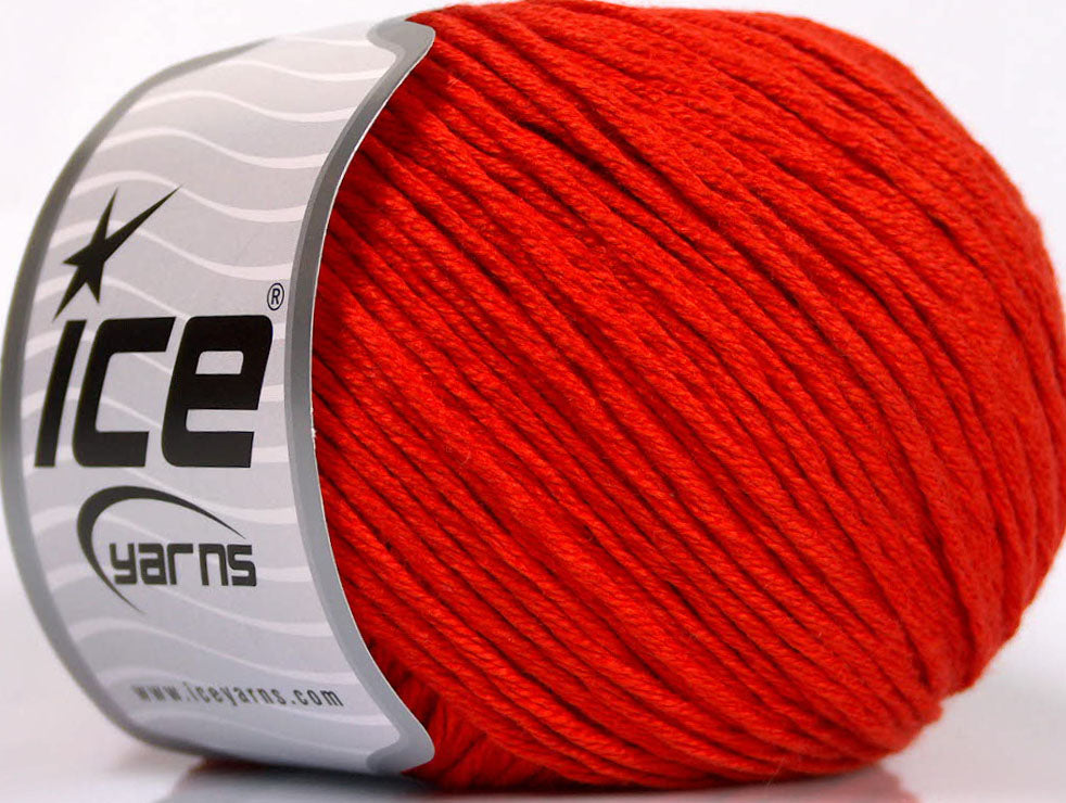 Cotton Bamboo Light Dark Orange Sku:fnt2-50547