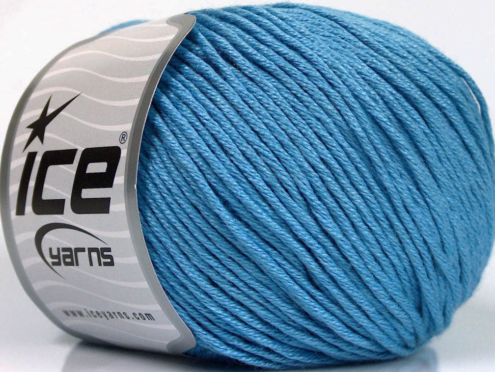 Cotton Bamboo Light Blue Sku:fnt2-50551