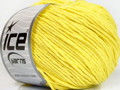 Cotton Bamboo Light Yellow Sku:fnt2-50668