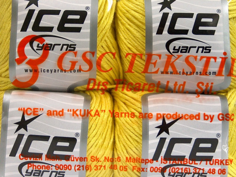 Cotton Bamboo Light Yellow Sku:fnt2-50668