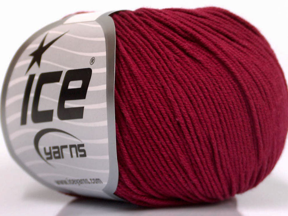 Amigurumi Cotton Burgundy Sku:fnt2-51228