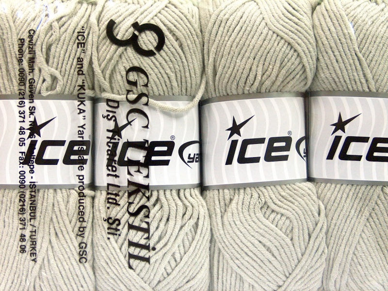 Lorena Worsted Light Grey Sku:fnt2-51429