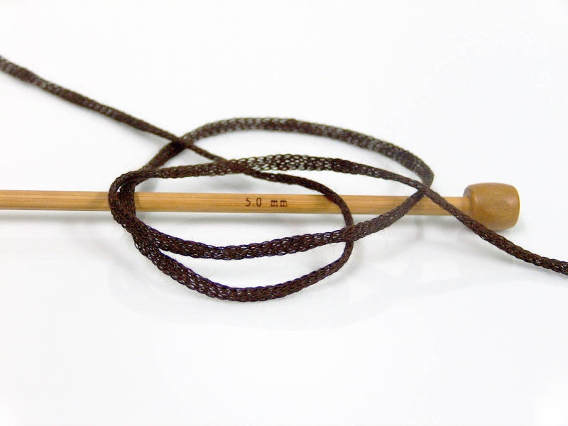 Ribbon Wool Dark Brown fnt2-51494