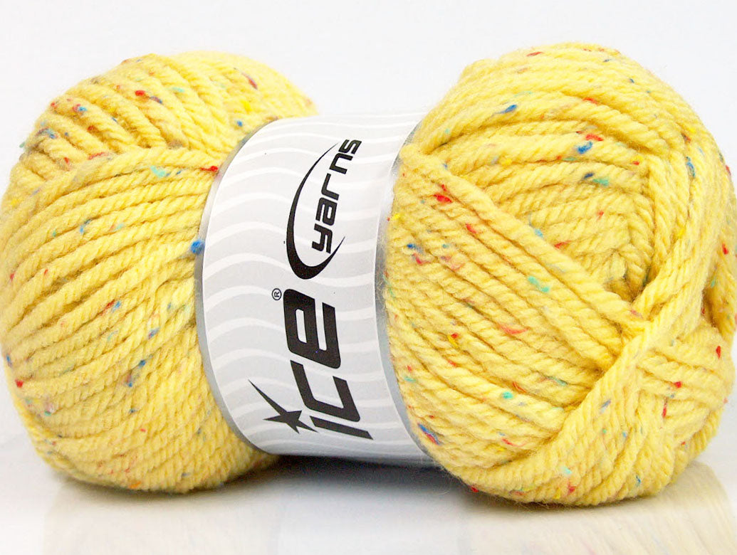 Wool Tweed Superbulky Yellow Sku:fnt2-51500