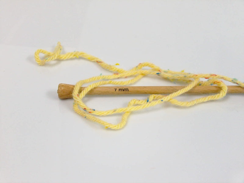 Wool Tweed Superbulky Yellow Sku:fnt2-51500