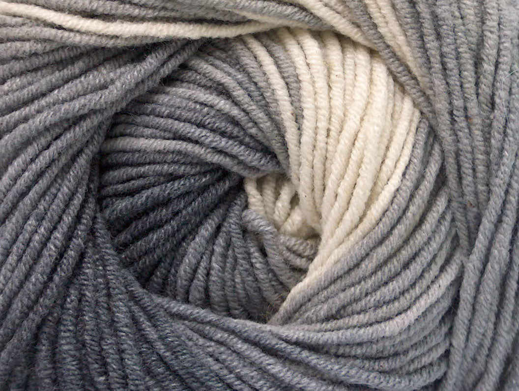 Lorena Print Grey Shades, White Sku:fnt2-51538