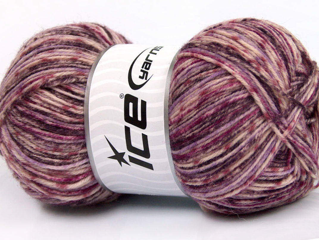 Print Sock Lilac Shades, Purple fnt2-51906
