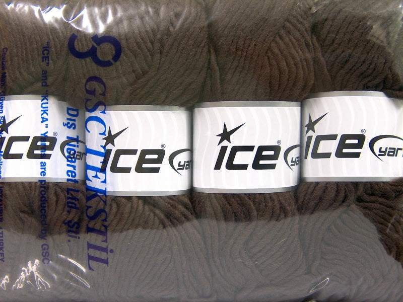 Felting Wool Dark Brown fnt2-51914