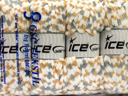 Chenille Baby Colors White, Light Brown, Grey Sku:fnt2-53114