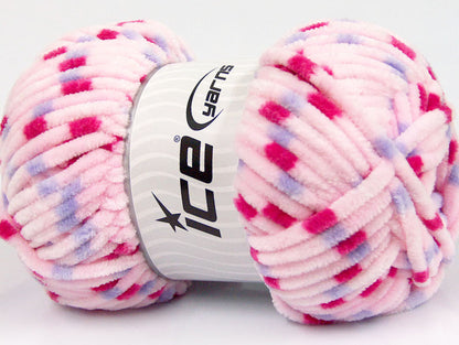 Chenille Baby Colors Pink, Fuchsia, Lilac Sku:fnt2-53117