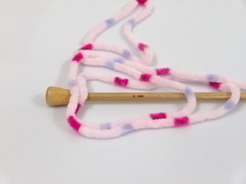 Chenille Baby Colors Pink, Fuchsia, Lilac Sku:fnt2-53117