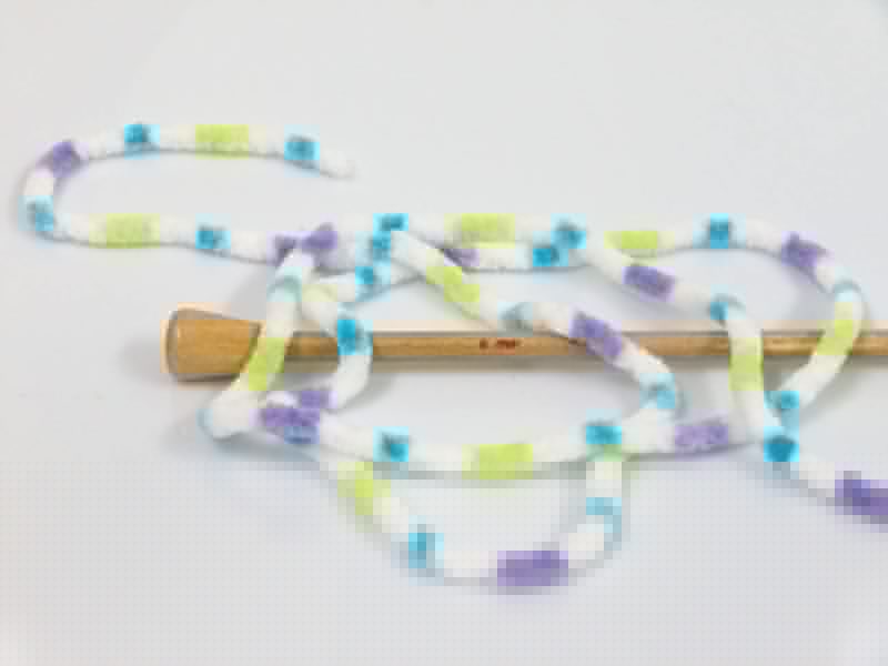 Chenille Baby Colors White, Turquoise, Neon Green, Lilac Sku:fnt2-53123