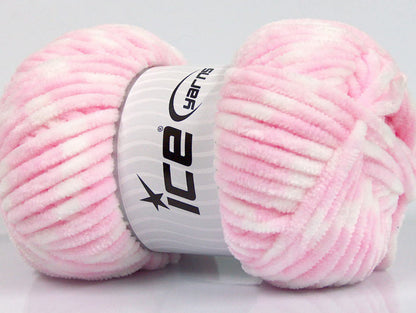 Chenille Baby Colors Light Pink, White Sku:fnt2-53700