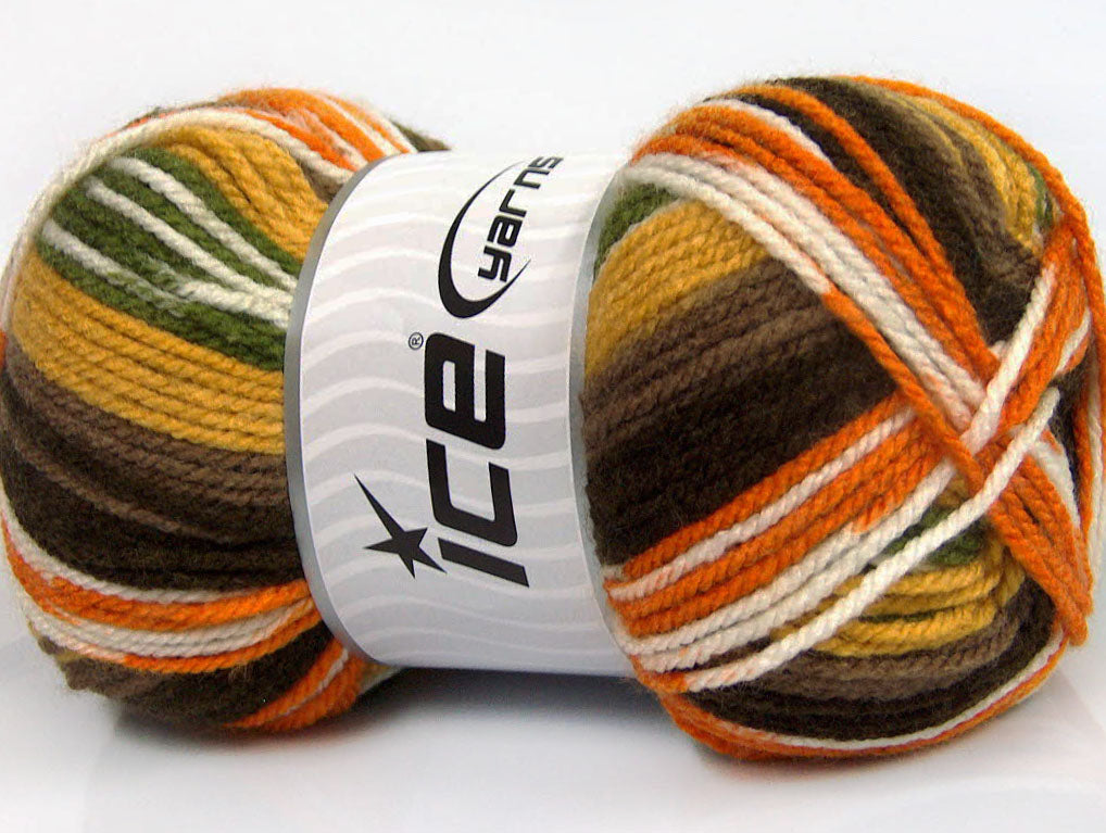 Favorite Ethnic Brown Shades, Orange, Yellow, Green fnt2-53778
