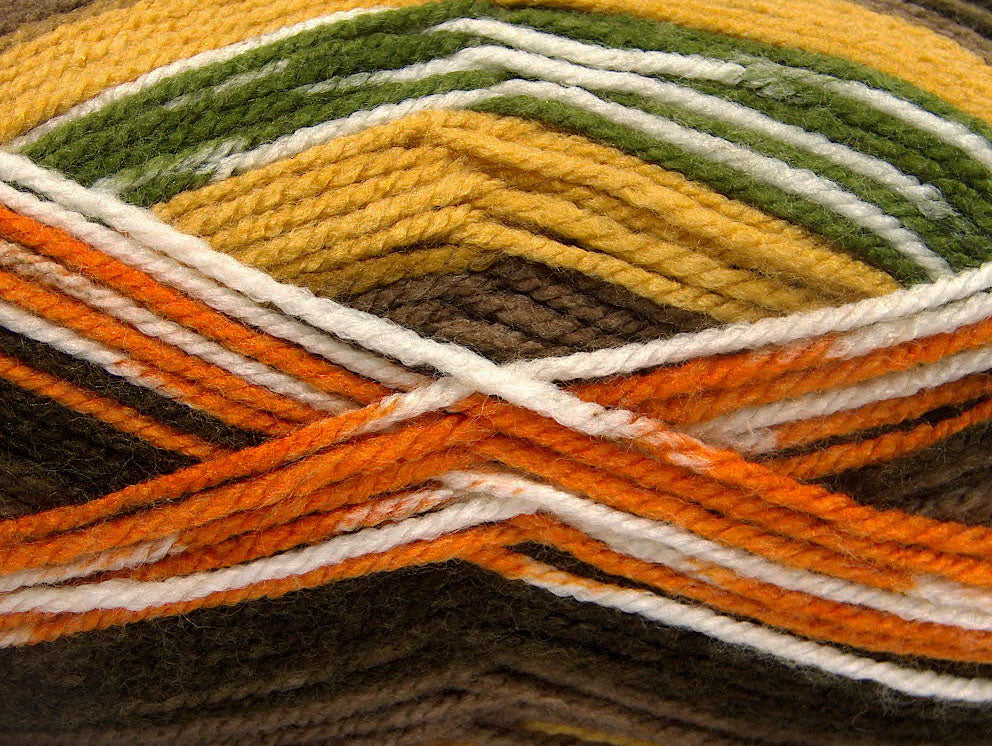 Favorite Ethnic Brown Shades, Orange, Yellow, Green fnt2-53778