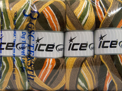 Favorite Ethnic Brown Shades, Orange, Yellow, Green fnt2-53778