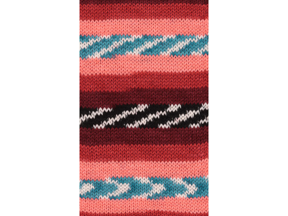 Favorite Ethnic Burgundy, Red, Salmon, Turquoise, Black, White Sku:fnt2-53781