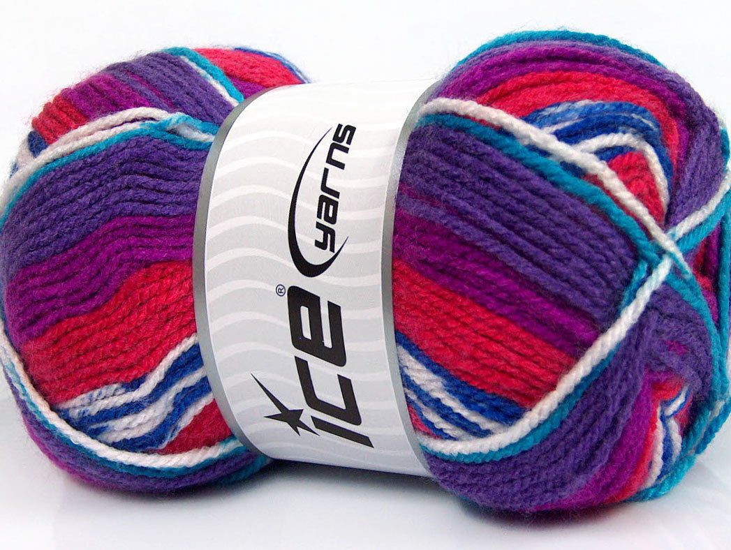 Favorite Ethnic Purple Shades, Red, Blue, White, Turquoise Sku:fnt2-53783