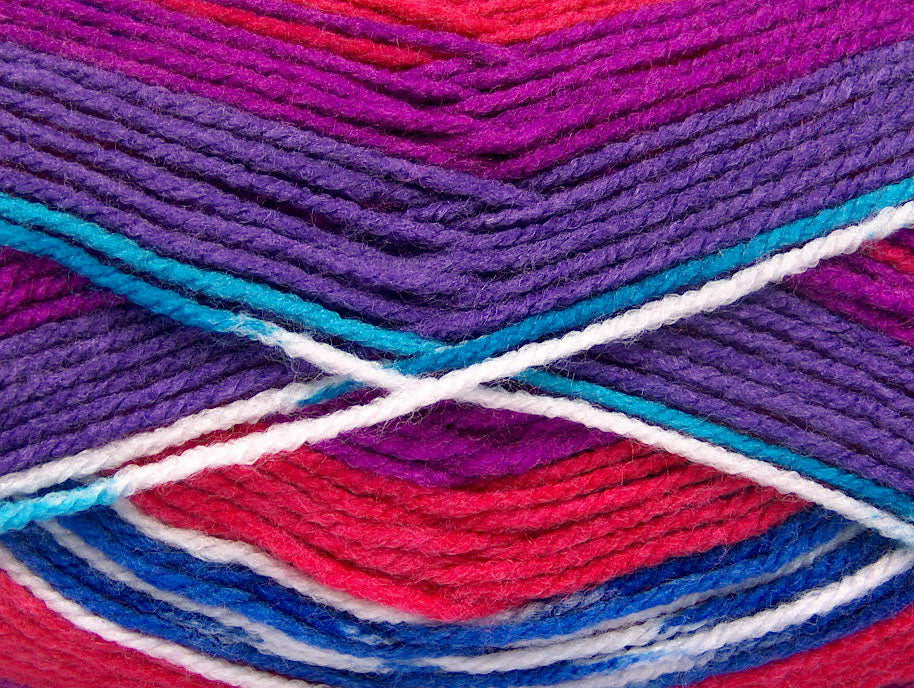 Favorite Ethnic Purple Shades, Red, Blue, White, Turquoise Sku:fnt2-53783