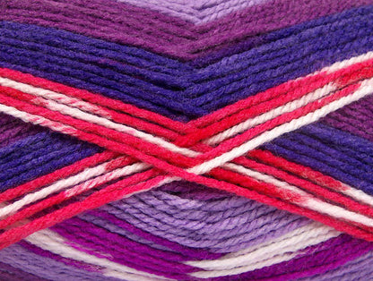 Favorite Ethnic Purple Shades, Lilac, Red, White, Brown Sku:fnt2-53784