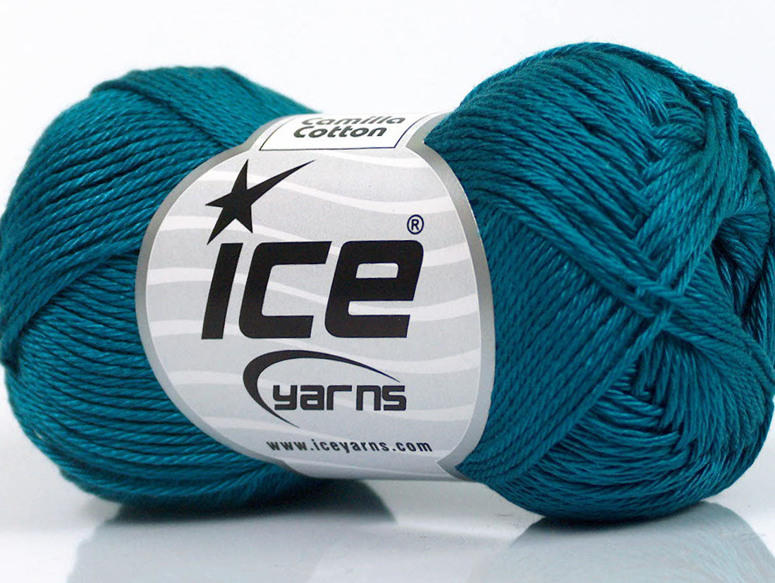 Camilla Cotton Dark Turquoise