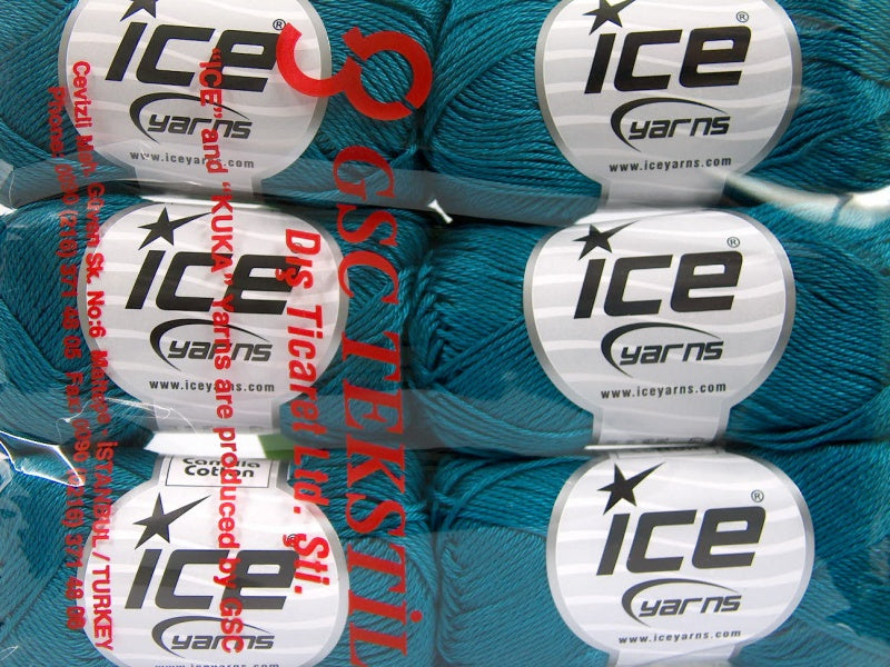 Camilla Cotton Dark Turquoise