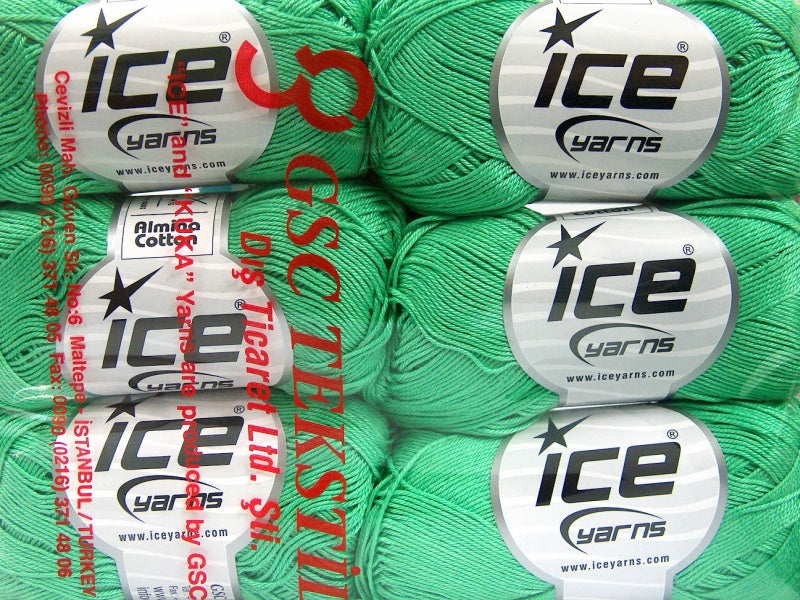 Almina Cotton Emerald Green Sku:fnt2-54055