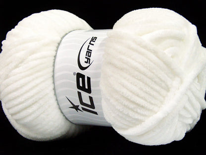 Chenille Baby White Sku:fnt2-54138