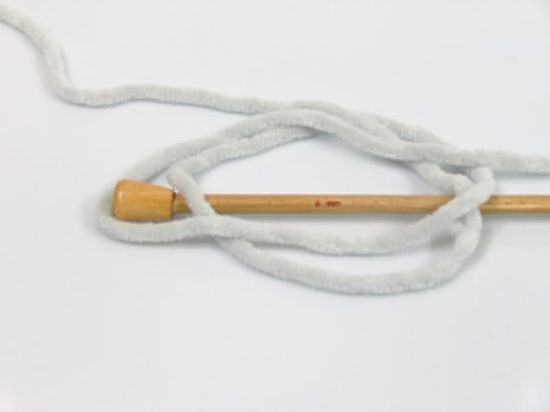 Ice Yarns Chenille Baby – Açık Gri – %100 Mikrofiber