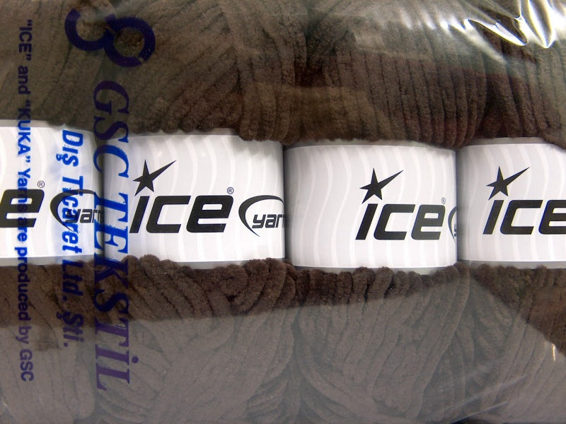 Chenille Baby Coffee Brown fnt2-54142