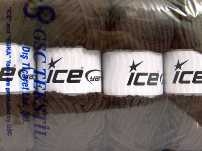 Chenille Baby Coffee Brown fnt2-54142
