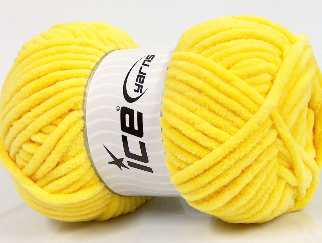 Chenille Baby Yellow fnt2-54149
