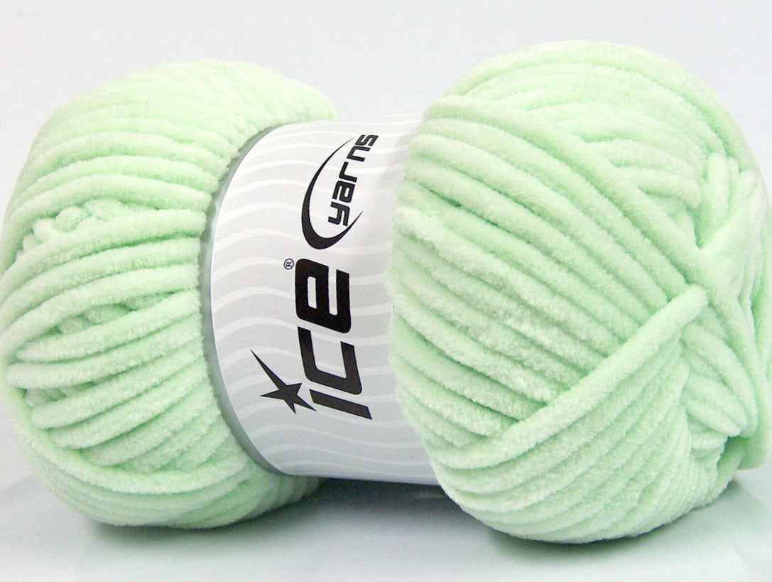 Chenille Baby Mint Green fnt2-54151
