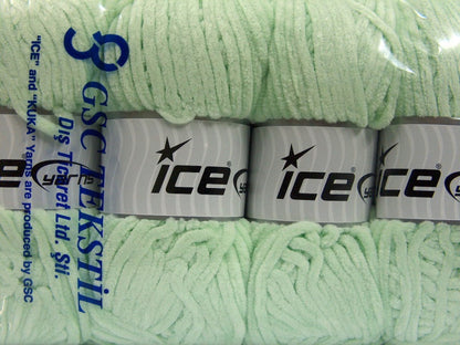 Chenille Baby Mint Green fnt2-54151