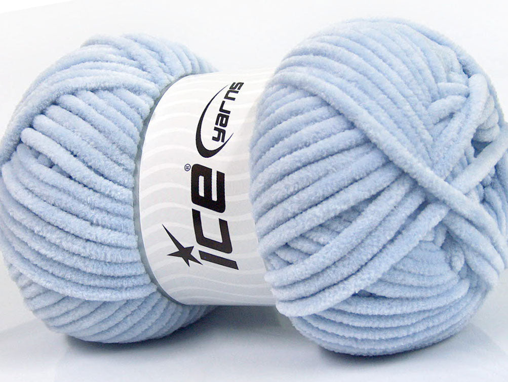 Chenille Baby Light Indigo Blue fnt2-54152