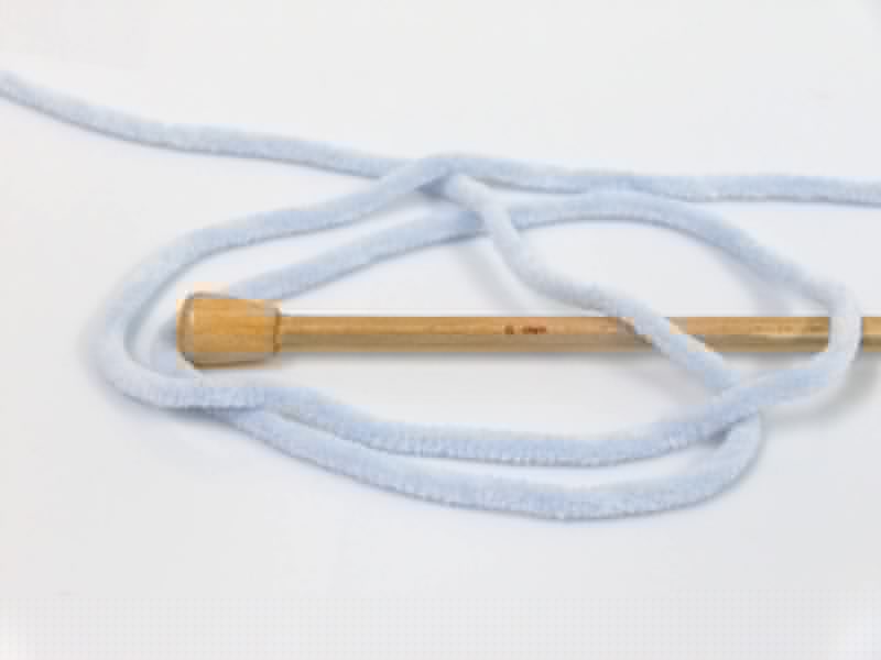 Chenille Baby Light Indigo Blue Sku:fnt2-54152