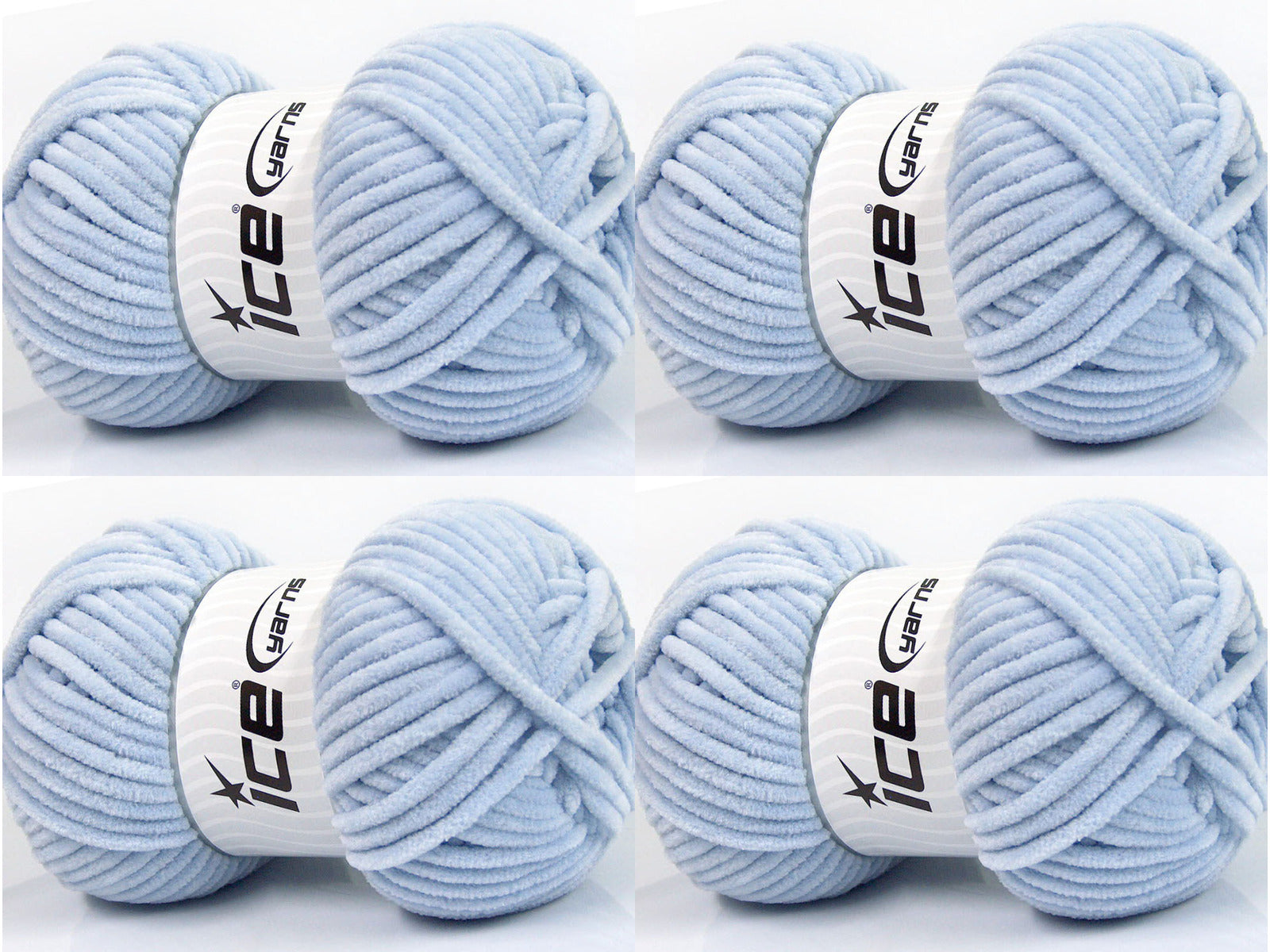 Chenille Baby Light Indigo Blue Sku:fnt2-54152