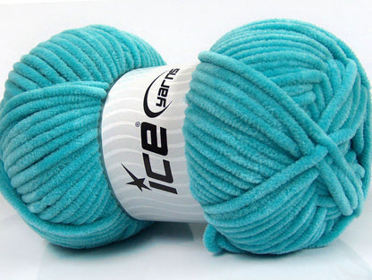 Chenille Baby Turquoise Sku:fnt2-54153