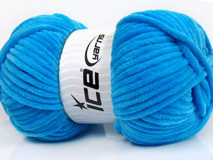 Chenille Baby Blue Sku:fnt2-54154