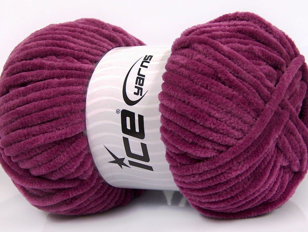 Chenille Baby Dark Orchid Sku:fnt2-54159