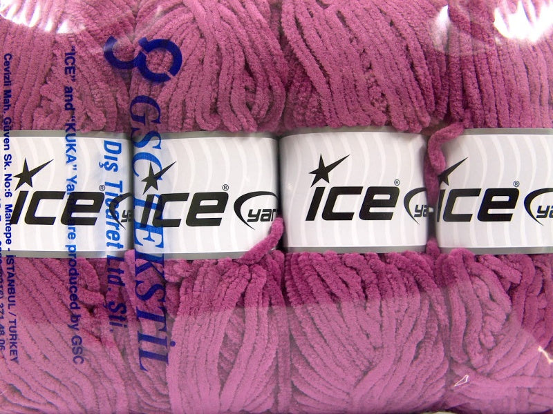 Chenille Baby Dark Orchid Sku:fnt2-54159