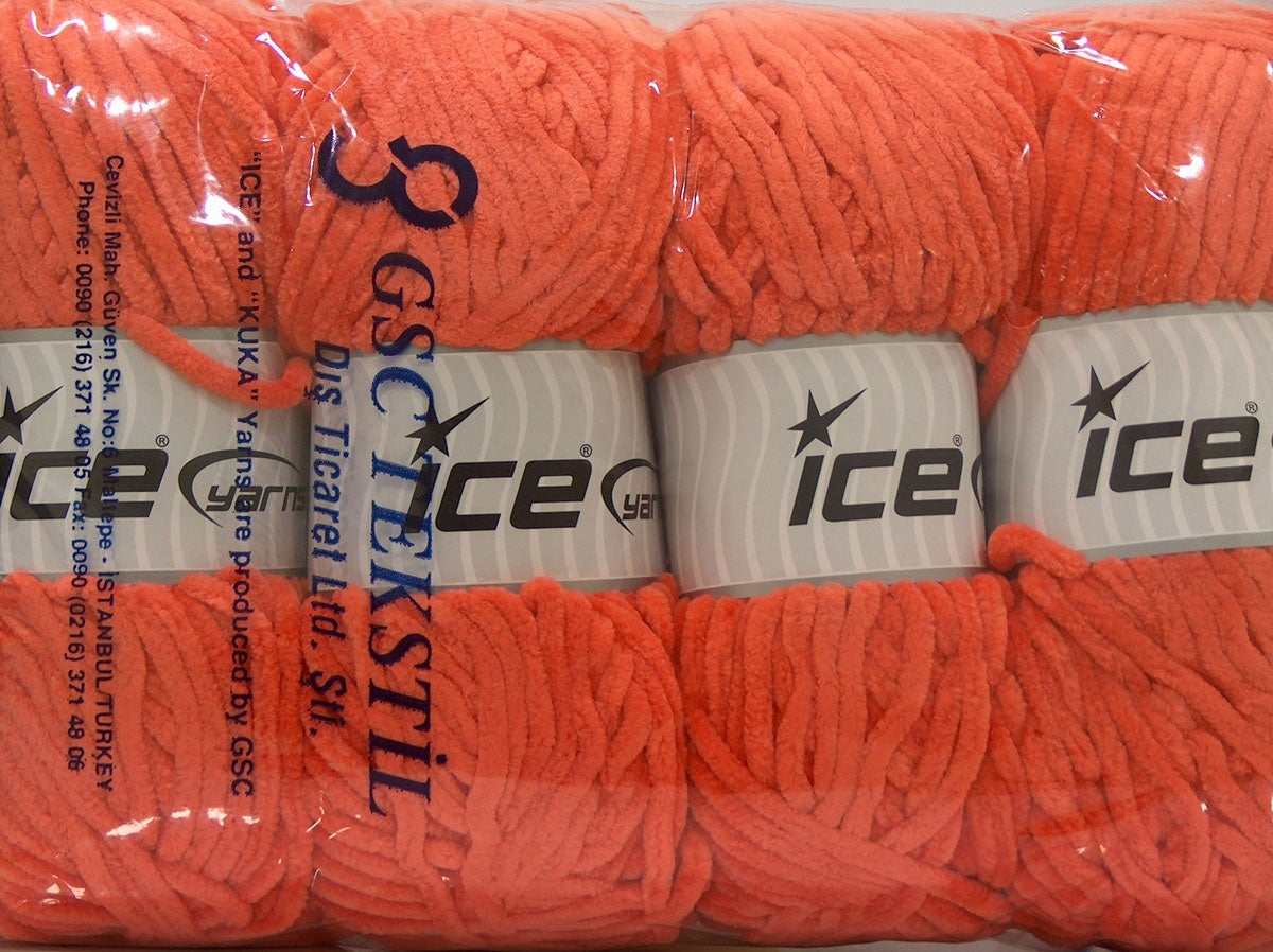 Chenille Baby Salmon Sku:fnt2-54225