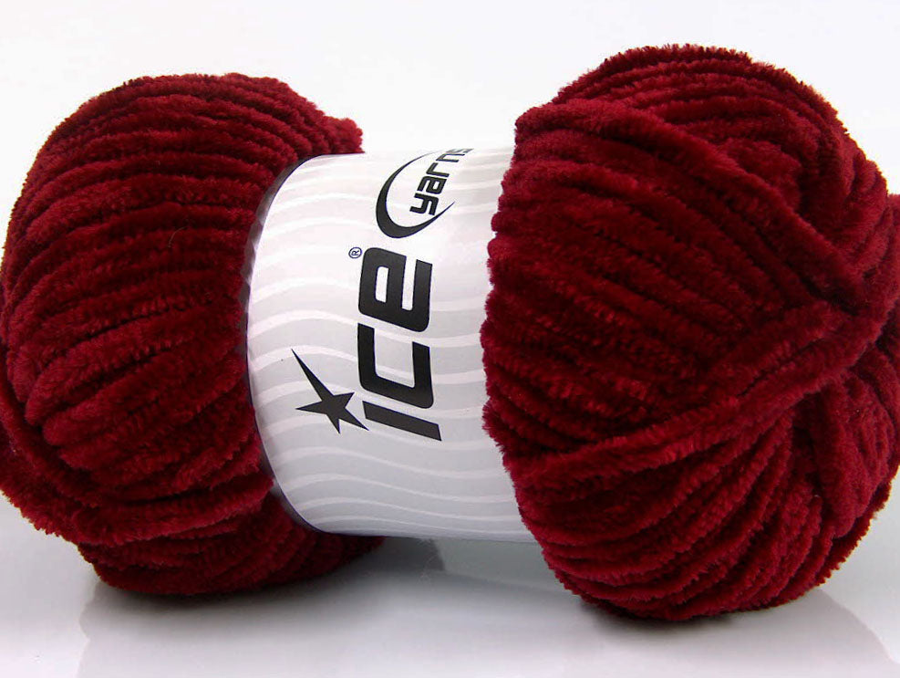 Chenille Baby Burgundy Sku:fnt2-54256