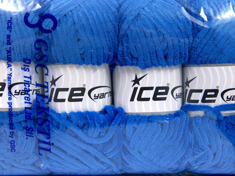 Chenille Baby Royal Blue Sku:fnt2-54258