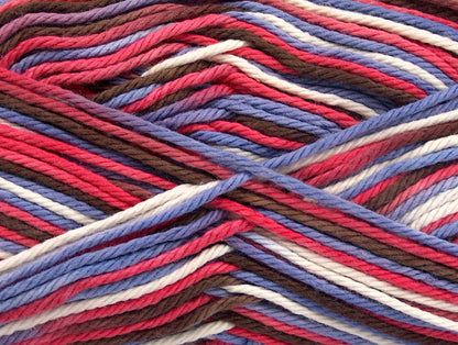 Plaid Cotton Lilac, Brown, White, Brown fnt2-54352