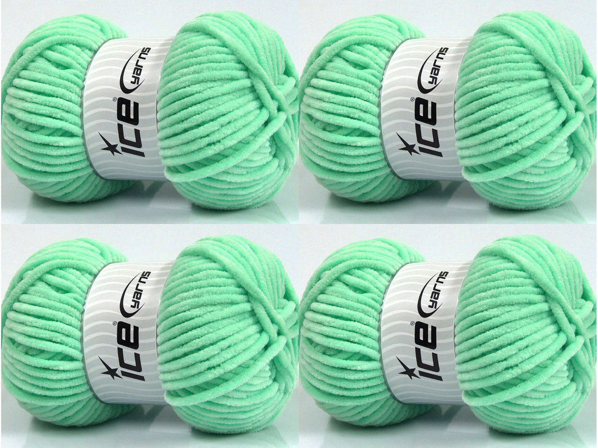 Chenille Baby Mint Green Sku:fnt2-54509