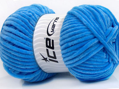 Chenille Baby Blue Sku:fnt2-54534