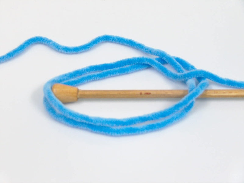 Chenille Baby Blue Sku:fnt2-54534