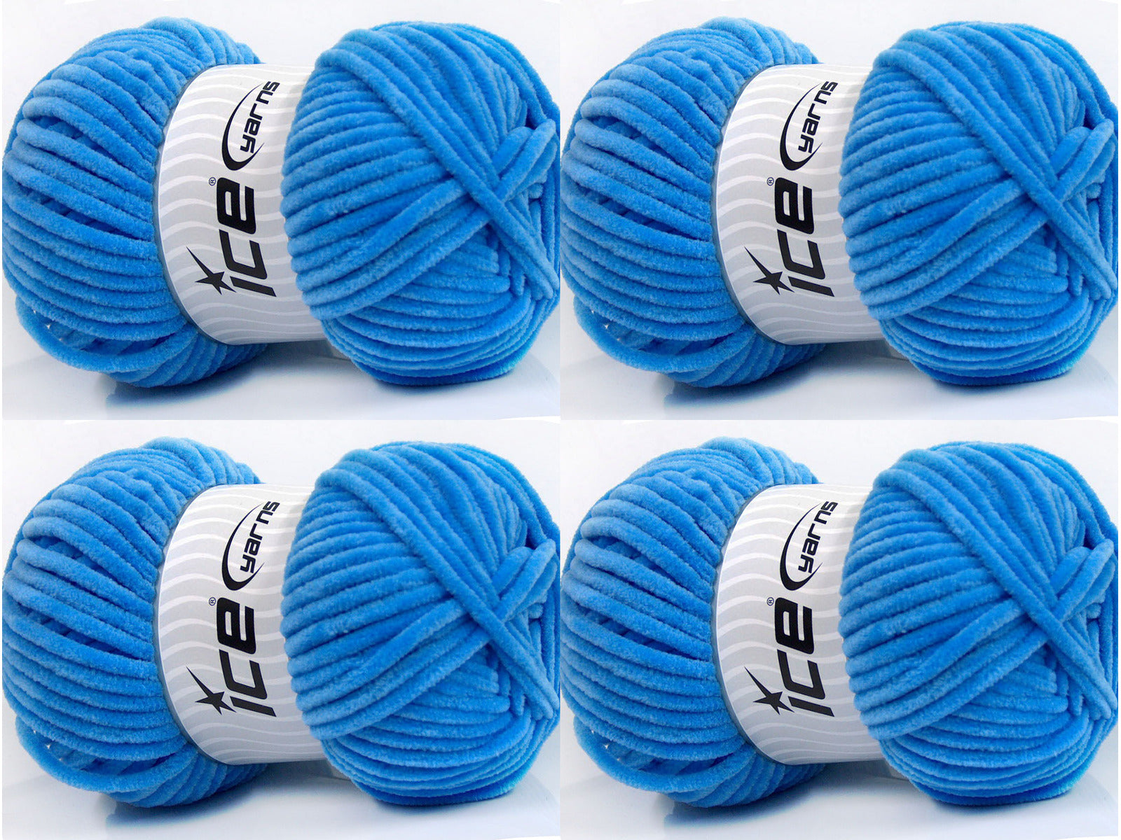 Chenille Baby Blue Sku:fnt2-54534