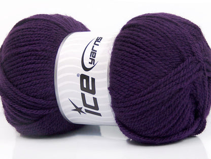 Favorite Purple Worsted Sku:fnt2-54670